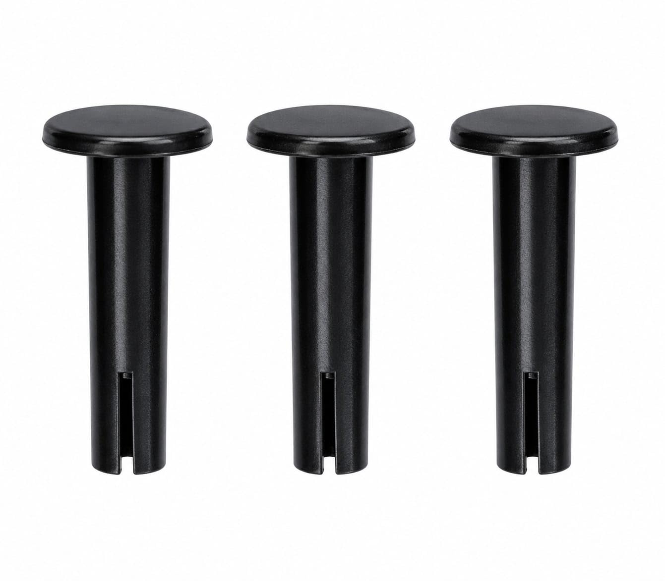 pmw - Crompton Table Fan Pressing Type Knob Replacement | Durable Plastic Push Knob | Black | Pack of 3-image-17