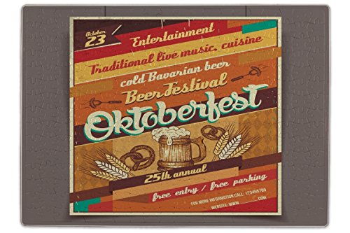 Preisvergleich Produktbild LEotiE SINCE 2004 Puzzle Weltenbummler Oktoberfest Bedruckt 120 Teile