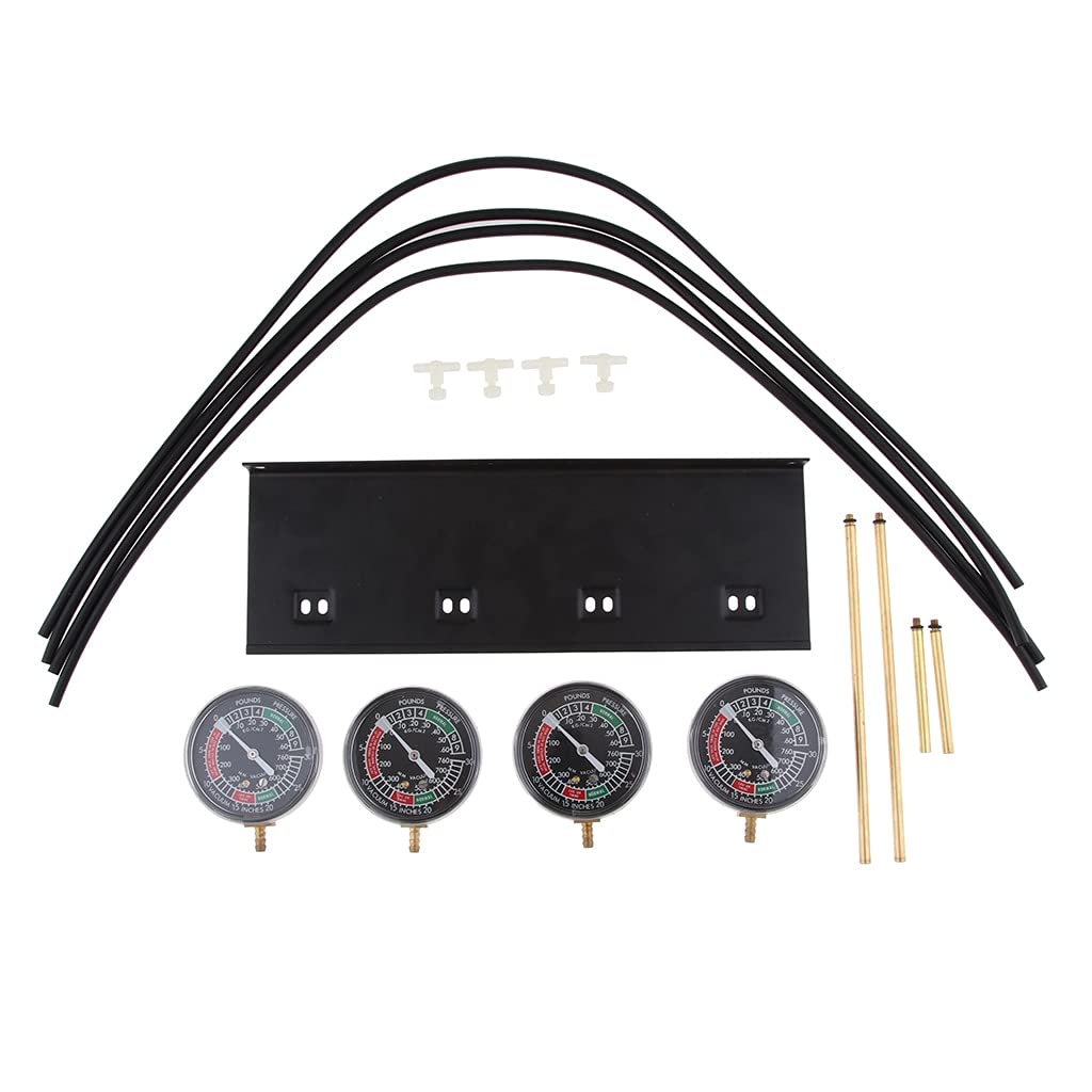 Buy 4Carb Carburetor Vacuum Gauge Balancer Synchronizer Set Carb