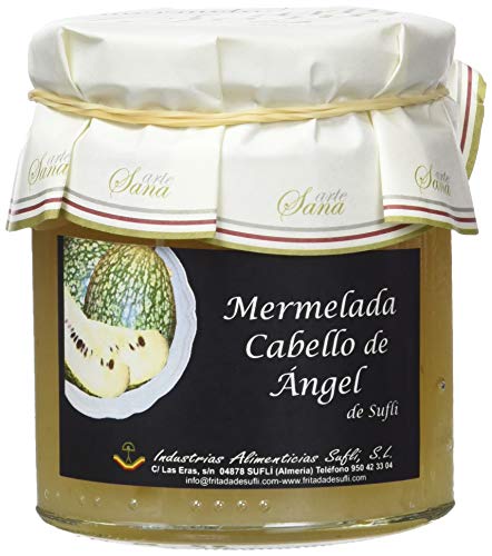 Conservas de Sufli, Purés de fruta (Mermelada de cabello de ángel) - 12 de 250 gr. (Total 3000 gr.)