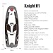 SKEKECIE High-Speed Electric Surfboard 12KW Water Jet Surf Board, Max-Speed of 52KM/h, Battery Life of 55-100 Min, IP67 Waterproof, Competition-Grade Hydrofoil Board for Adult (White)