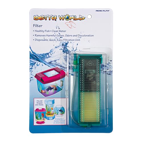 Penn-Plax Small World Aquarium Filter – Comes...