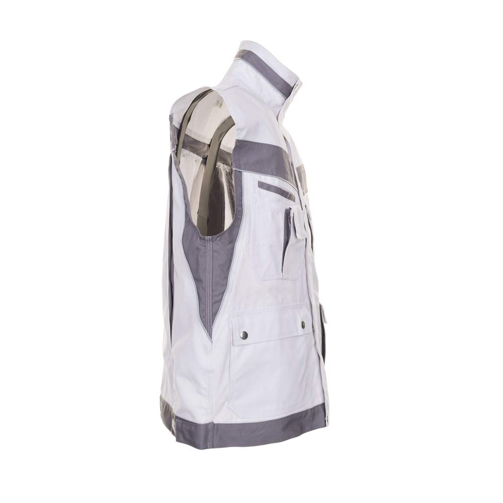 Planam Plaline Weste Chaleco Plaline Talla S en negro/zinc hombre (Pack de 1)