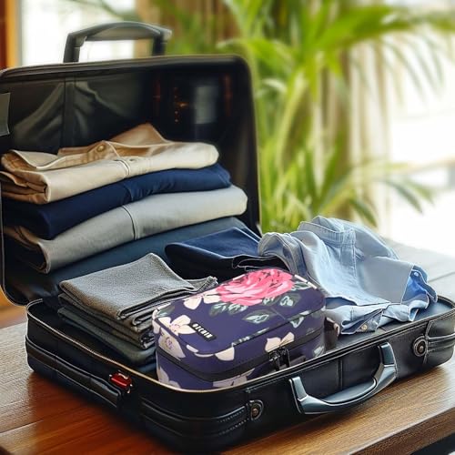 Image of OZCHIN Smell Proof Bag with Combination Lock File Organizer Case Container Medicine Odorless Storage Lock Box Great Gift for Friend