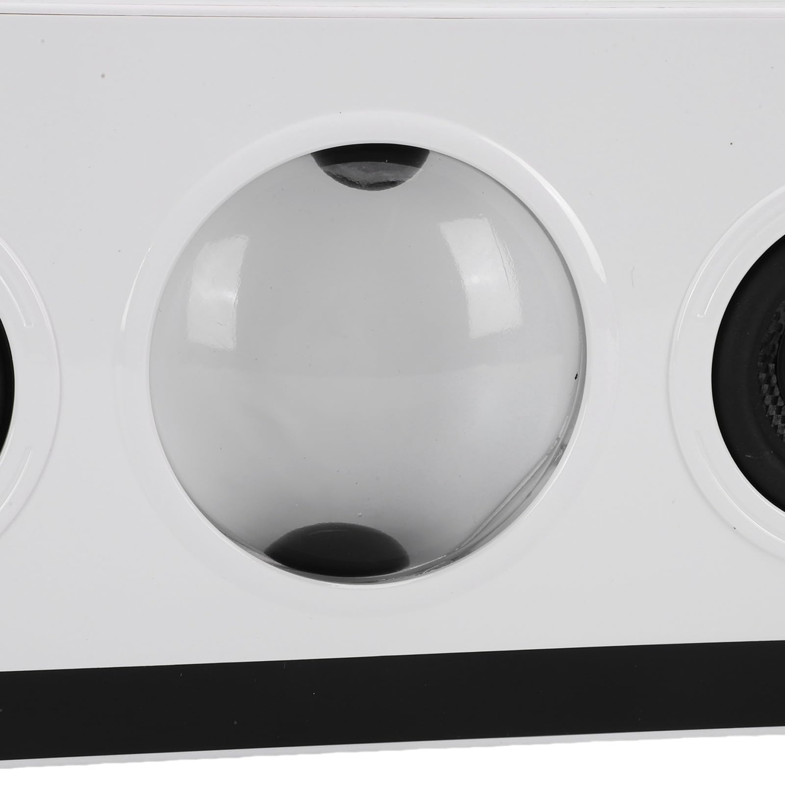 Tosuny Altoparlante Ferrofluido - Altoparlante Fluido Magnetico con Luci LED e Sveglia, Bassi Potenti, la Musica Prende Vita con Il Ferrofluido Danzante (White)