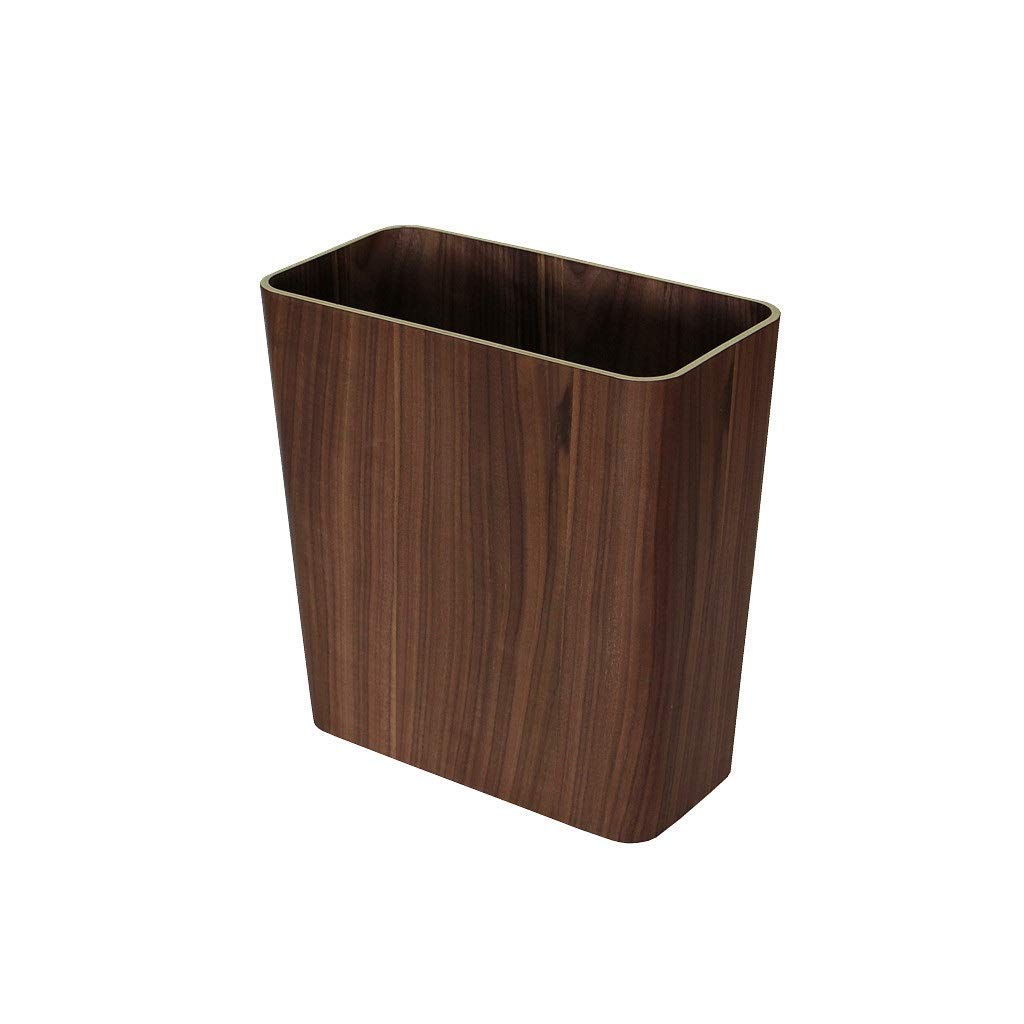 Poubelle en bois rectangulaire pour optimiser votre bureau d'étude