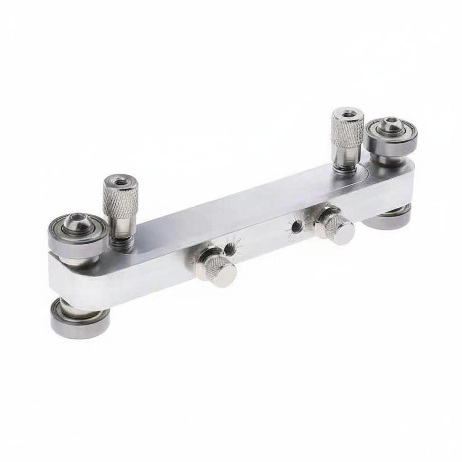 Lima Sella Ponte Stabile Set Lima Capotasto Corpo Metallico Attrezzi Musicali per Tecnici Chitarra, Manutenzione Strumenti, Argento