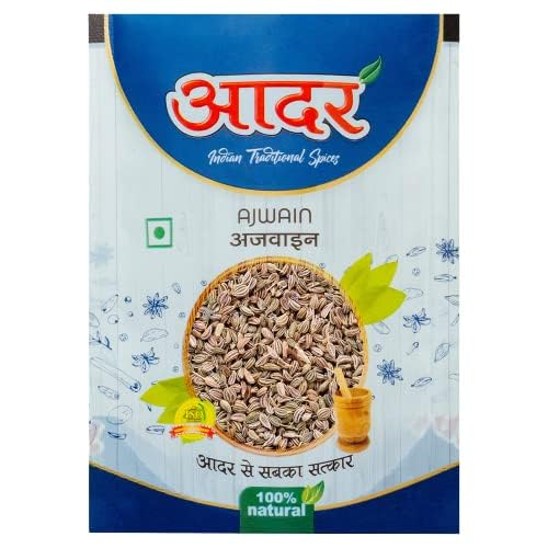 Image of Aadar Whole Carom Seeds, Sabut Ajwain 100g - Aromatic and Flavorful, No Added Preservatives