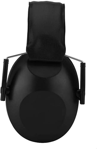 Miniatura 8 de Zopsc Orejeras de tiro plegables Antinoise para protección auditiva deportiva con banda para la cabeza suave Negro S