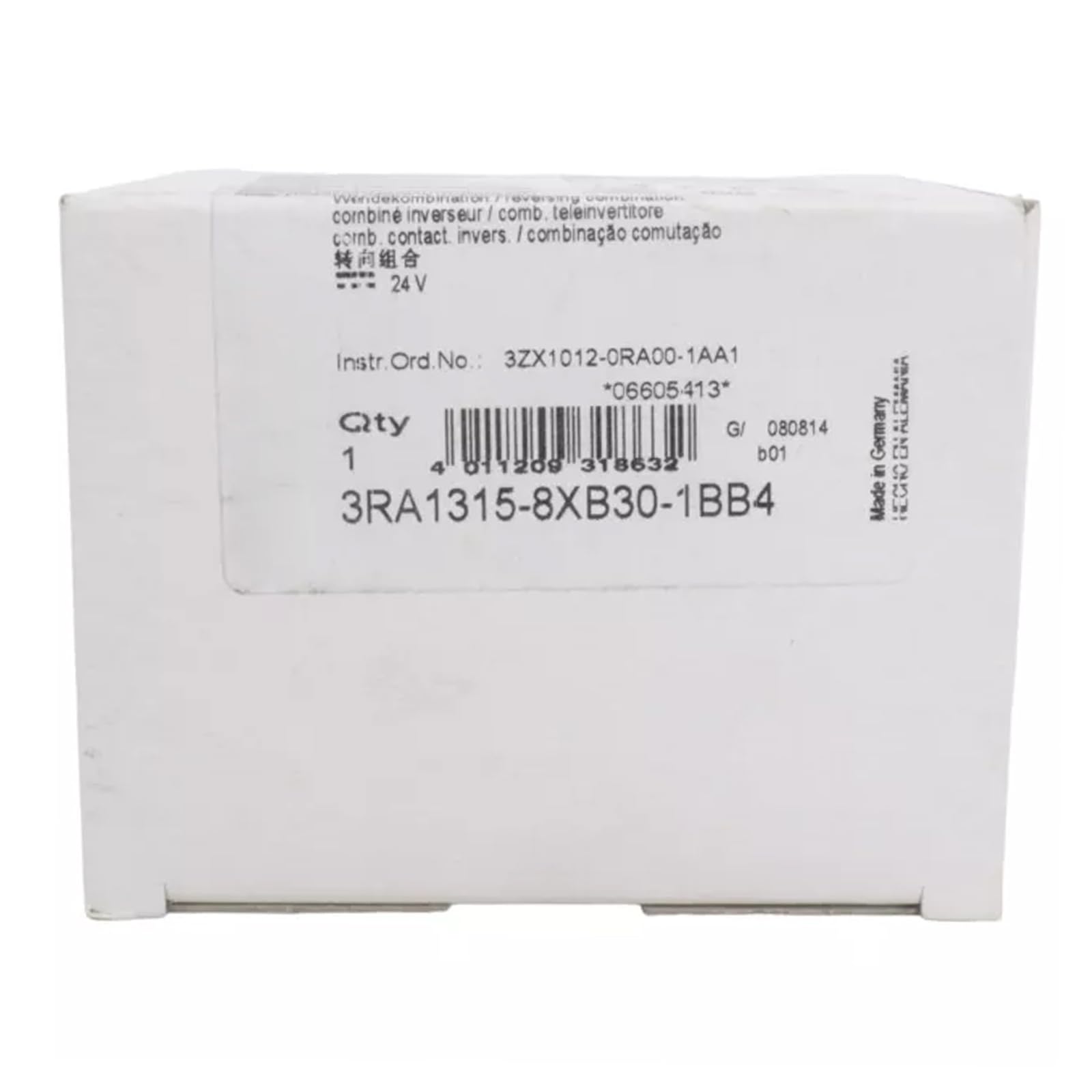 3RA1315-8XB30-1BB4 matériel d'automatisation pour armoire industrielle