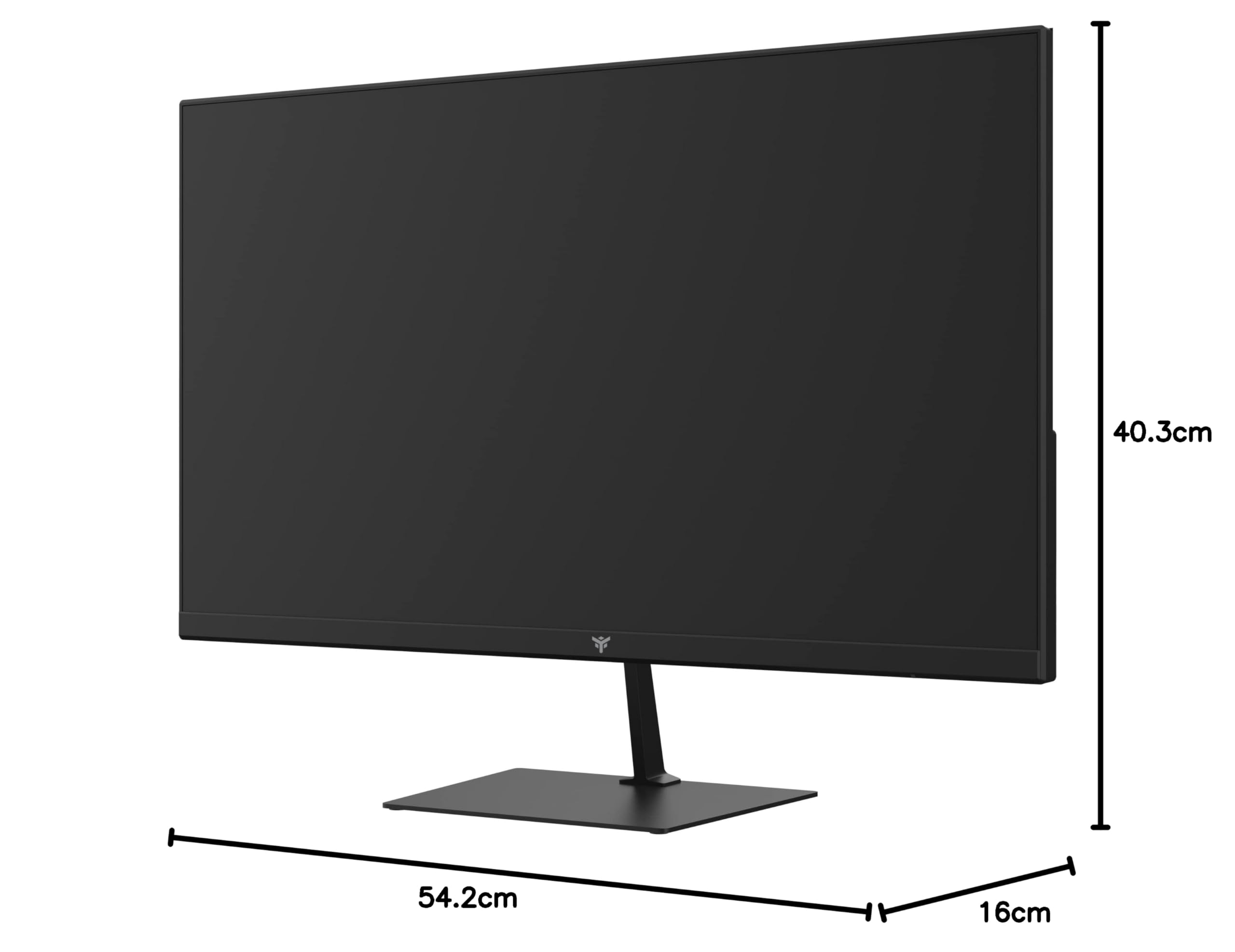 Itek Monitor GWF - 23.8 Pollici, Piatto, Risoluzione FHD 1920x1080, Pannello VA da 75Hz, Schermo 16:9, Collegamenti HDMI e VGA, Uscita Audio, LBL, Sottile, Senza cornice