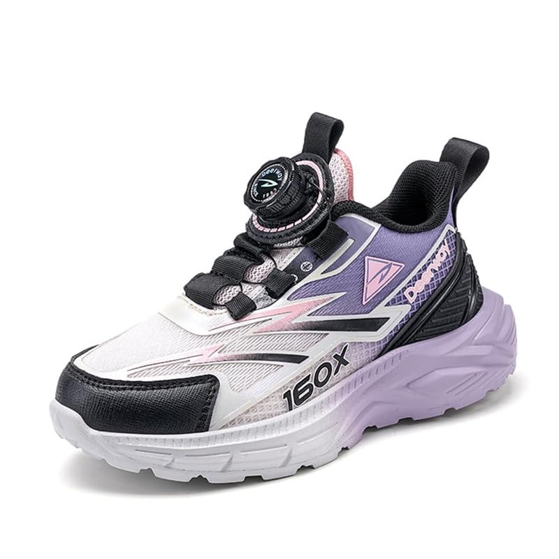 Mooyii Kinder Drehbare Tasten Sneaker Laufschuhe Turnschuhe...