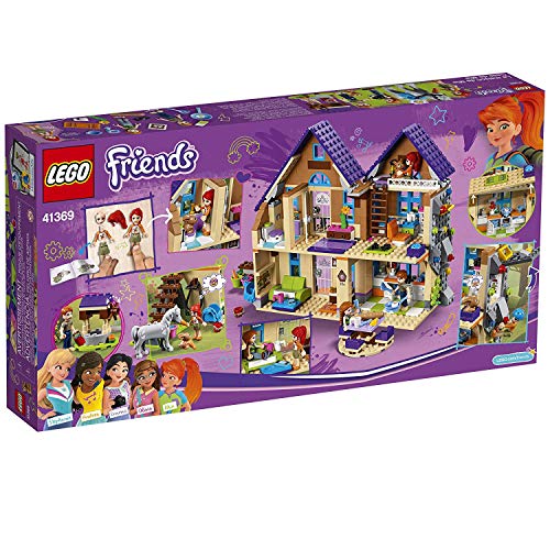 LEGO Friends Mia's House Building Kit (715 Pieces) with Mini Dolls and Toy Horse