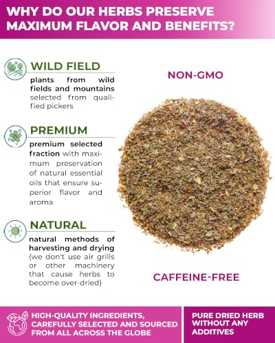 Image of 50 Bags Cistus Tea Cistus Incanus Tea Herbal (Cistus L.) - 50 Count 1.5g Herb Bags