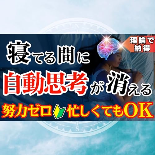 『寝てる間に自動思考が消える!努力ゼロの波動上書き法【完全保存版】』のカバーアート