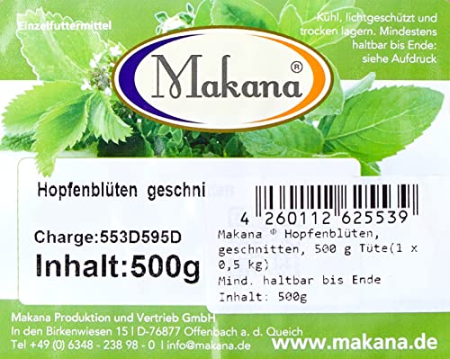Makana Hopfenbloesem, gesneden, zak van 500 g (1 x 0,5 kg) - Afbeelding 5