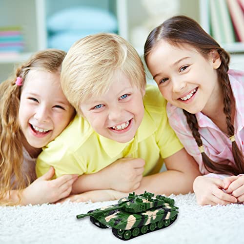 Toddmomy Military Tank Models Plastic Military Tanks Kids Military Toys Vehicle Toys Deck Decor For Kids Boys Girls #TOP4