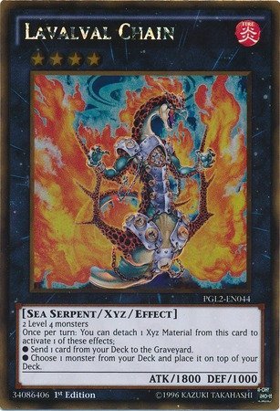 Amazon.com: Yu-Gi-Oh! - Lavalval Chain (PGL2-EN044