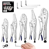 WORKPRO 5-Piece Pliers Set - 6