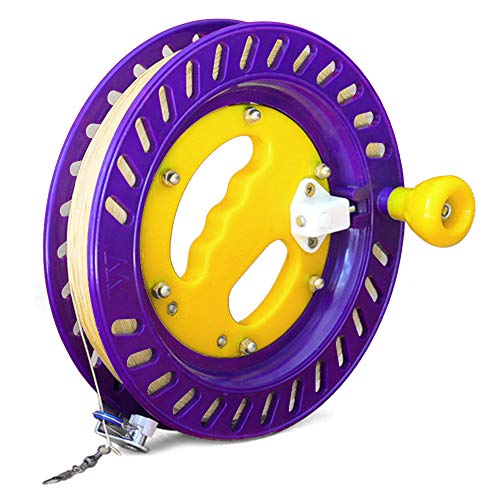 Cucudy Linha de pipa ao ar livre Winder Winding Reel Grip Wheel com Flying Line String Kite Flying T