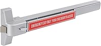 YIYIBYUS Door Push Bar Panic Exit Device - Heavy Duty Commercial Rim Lock for 30-36" Single Wood/Metal Doors