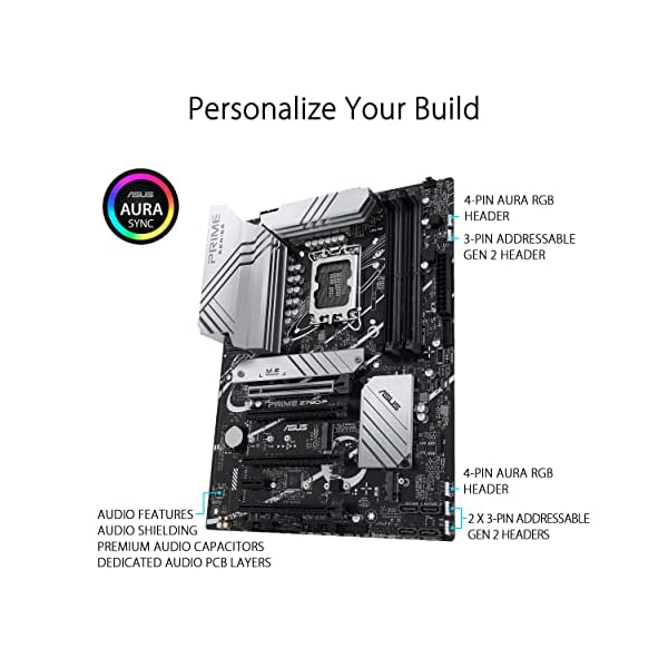 ASUS Prime Z790-P CSM, Intel Z790 - Sockel 1700, DDR5 - Image 5