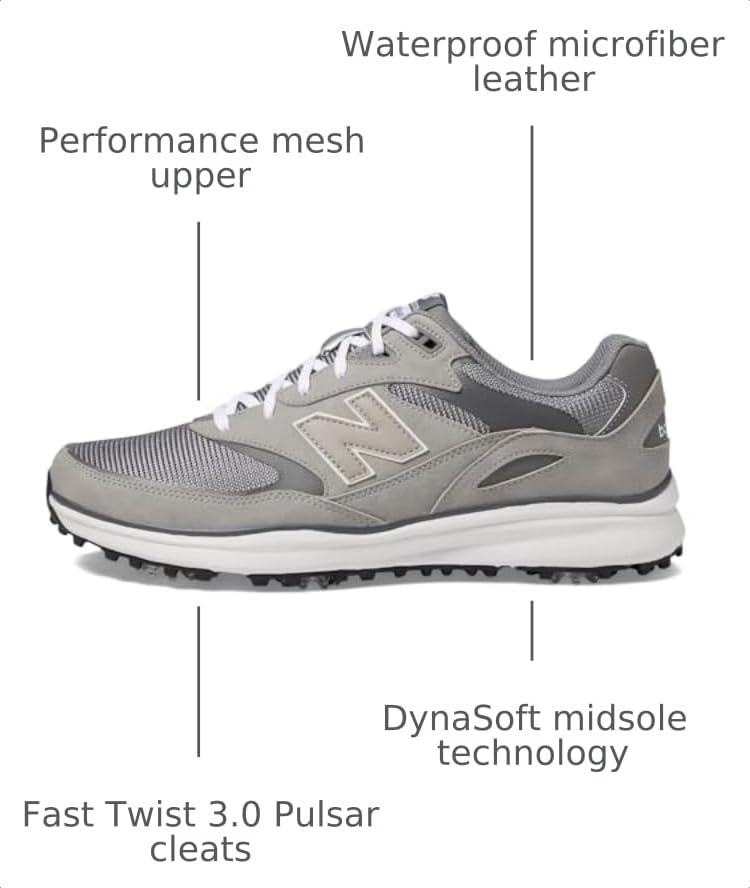 Image of New Balance Mens Heritage Golf Shoe