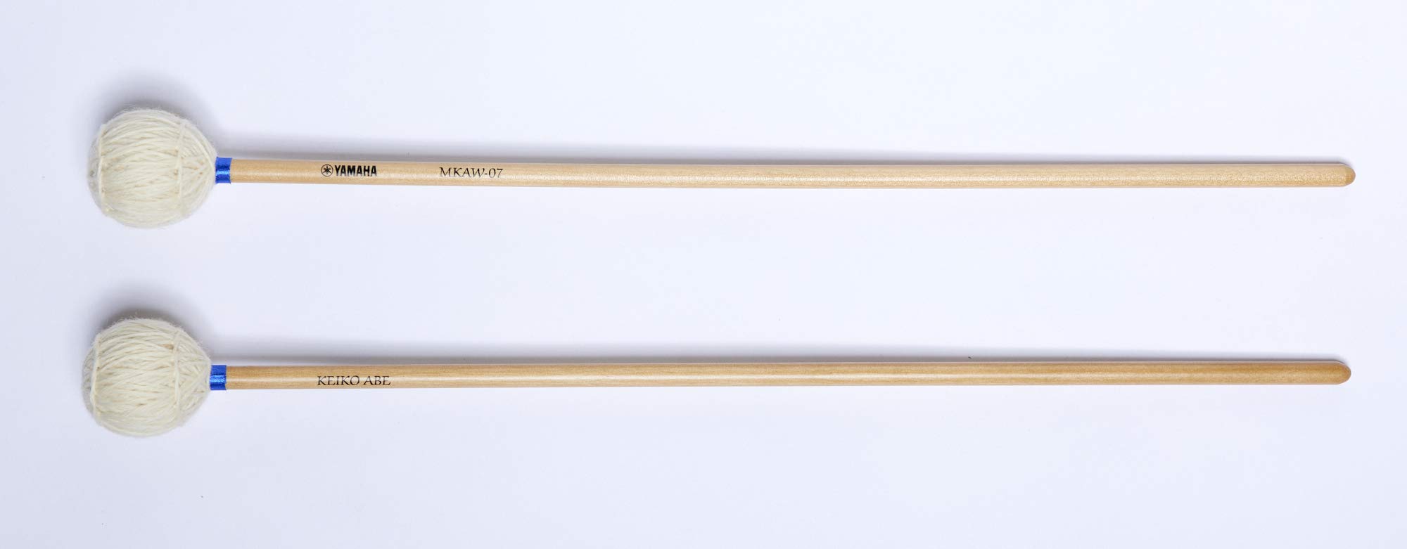 YAMAHA Mallet MKAW 07 Battente per Marimba, Modello Keiko Abe Signature, in Betulla, Ø 30x23mm