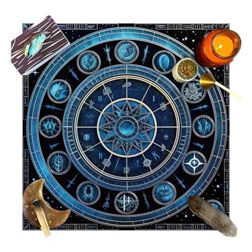 Paño de lectura de cartas del tarot, tapete de mesa de tarjeta de adivinación, tapete de tarot de terciopelo, mantel de terciopelo melocotón, tela de tarot de terciopelo melocotón, tela de tarot de