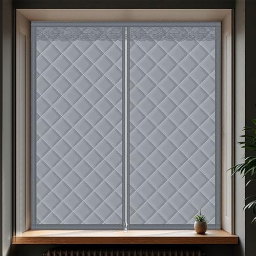 Cortinas térmicas opacas para dormitorio y sala de estar con aislamiento de ventanas 4