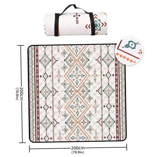 Couverture de pique-nique 2x2m imperméable et pliable pour le camping