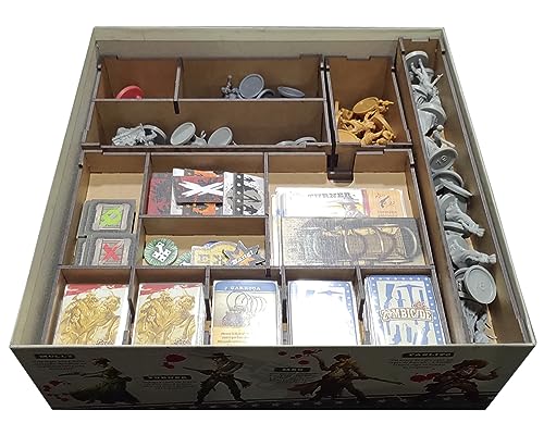 Organizador (INSERT MDF) para Zombicide: Undead or Alive