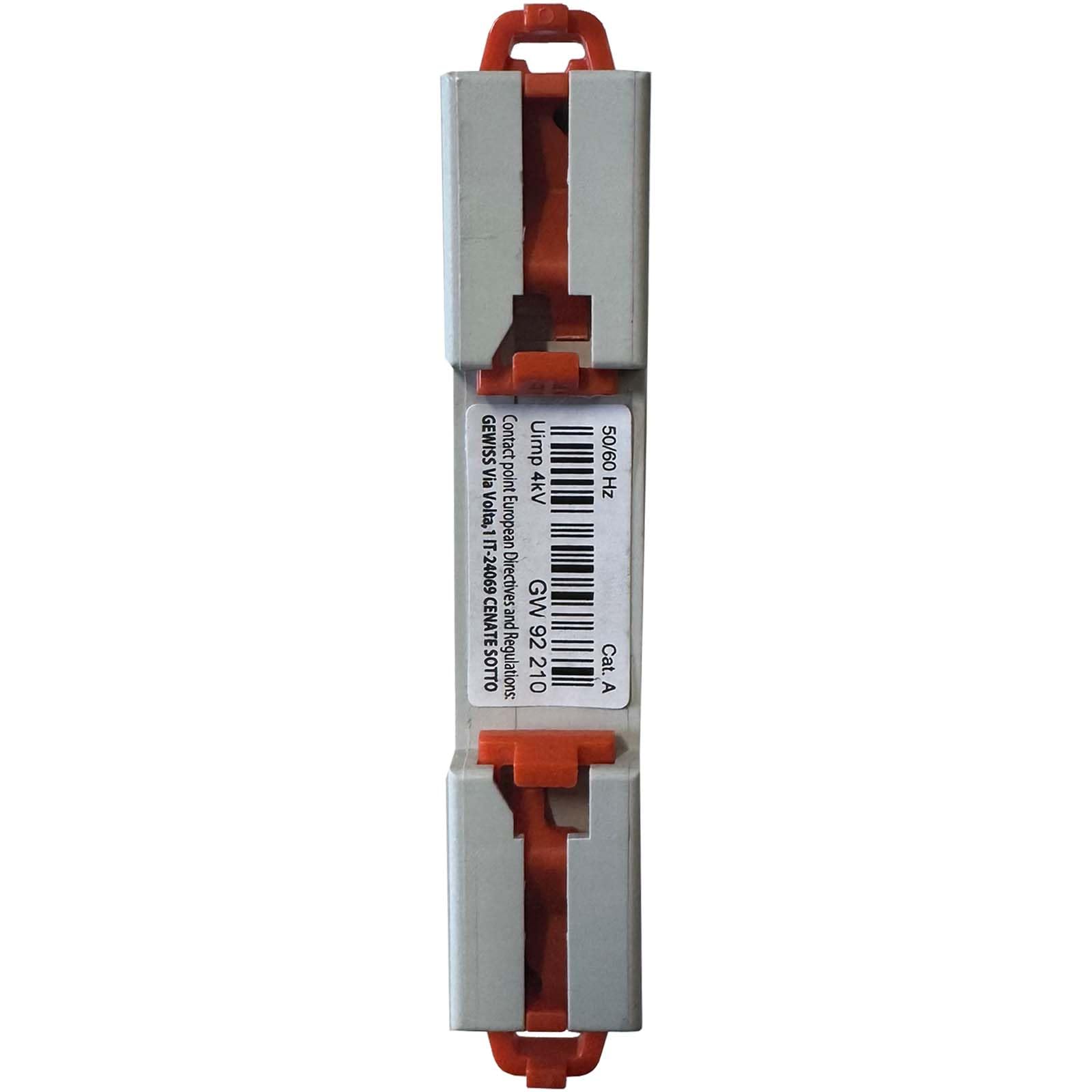 Leitungsschutzschalter B32A MCB 1-polig 230-400 V DIN Sicherungsautomat | Gewiss MT60, 6kA/10kA, Hutschiene, Wohnbau, Gewerbe, Industrie, Kurzschlussschutz, Überstromschutz, IEC EN60898-1
