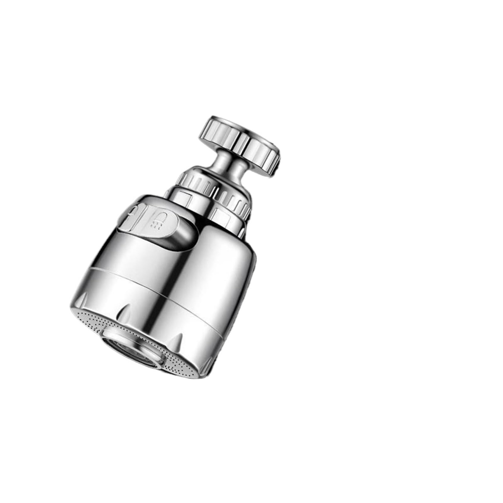 Goxqit One Color 2 Pcs Swivel Faucet Nozzle With 2/3 Modes In Kitchen For Kitchen Basin(7 * 5Cm)