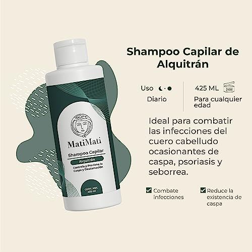 Capilares, Drugstore alquitran hulla shampoo Marca MATIMATI (2)