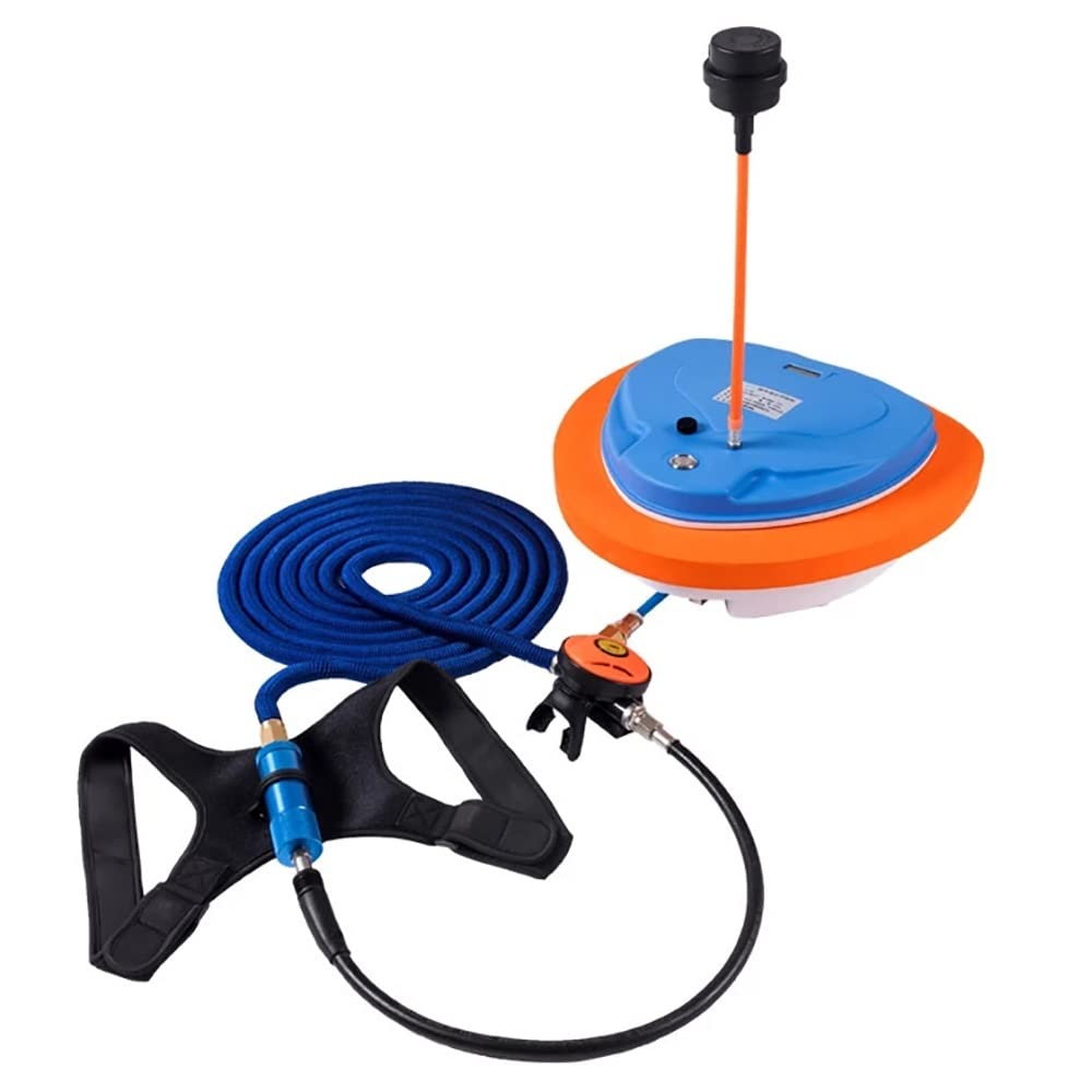 5 Hours Diving Ventilator System, For Underwater Exploration With 10M/39ft Telescopic Hose & Breathing Regulator, For Adults Diving And Diving Fishing