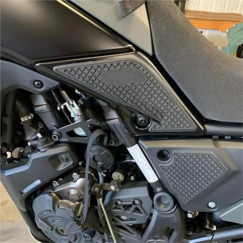 Pegatinas tanque Yamaha Tenere 700 almohadillas laterales antideslizantes de color negro 4