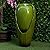 Alpine Corporation DIG100XS-GN 33" Outdoor Antique Jar Water Fountain with LED Lights – Vintage Cascading Water Feature for Gardens, Patios, and Yards, Green