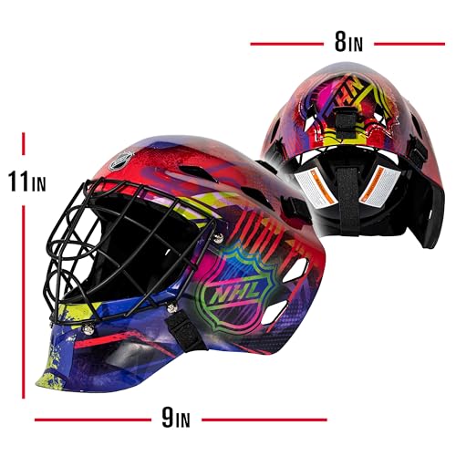 image for Franklin Sports NHL Youth Street Hockey Goalie Masks - GFM1500 Outdoor