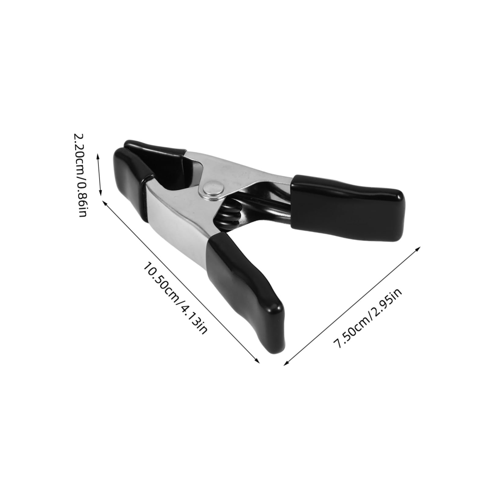 KALLORY 3pcs Heavy Duty Spring Clamp Small Spring Clips for Crafts for Backdrop Photo Shoot Backdrop Clip