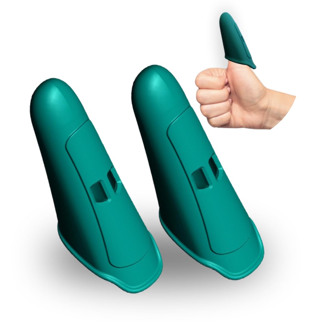 Thumbsavers Advance Massage Tool for Deep Tissue and Trigger Point Massage – Joint Support for Massage Therapists, Chiropractors and Physical Therapists – Hand Protection Aid (Small (Set of 2))