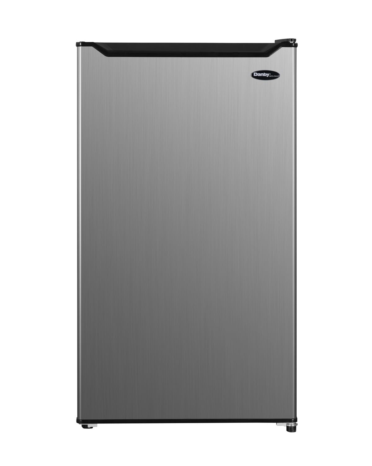 Danby Diplomat 3.2 cu. ft. Compact Refrigerator in Stainless Steel Look DCR033B2SLM