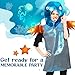 Zadin Adult Fish Costume Funny Sea Animal - Funky Fisherman's Halloween Fish Costume: Under the Sea Fishing Fisherman Costume
