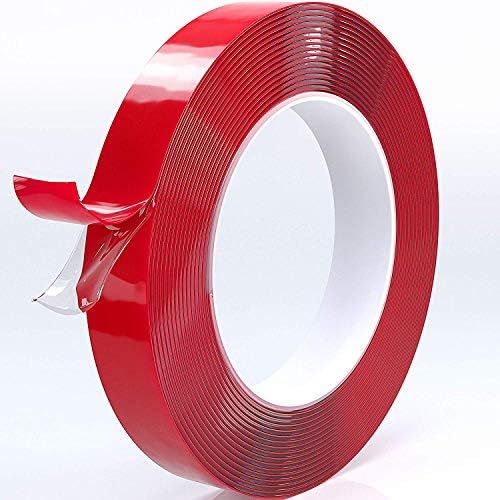 2020 Upgraded New Super Strong Double Sided Tape Acrylic Waterproof Removable Residue-Free Strong Mounting Tape for-Wall Mount-Photo Mounting-Outdoor Mounting-Art Mounting-Glass Mounting