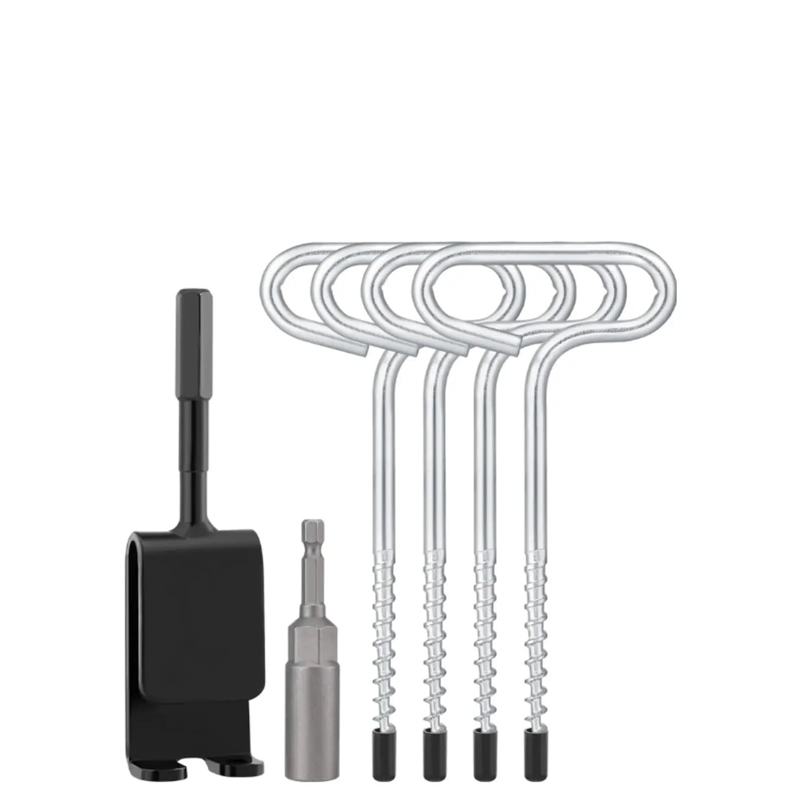 Adapter do wiertarki z kotwicą lodową, adapter do wiertarki lodowej, schronienie na wiertarkę, akcesoria wędkarskie