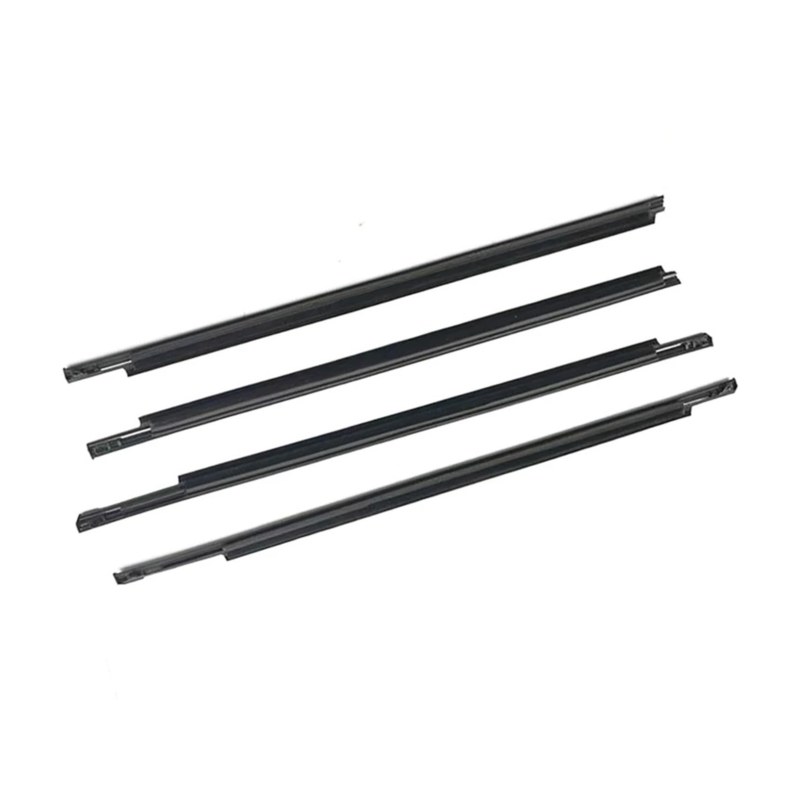 for Toyota for Prius 2004-2015 4PCS Car Door and Window Glass Waterproof Sealing Strip Outer Window Weatherstrip(2004-2009)