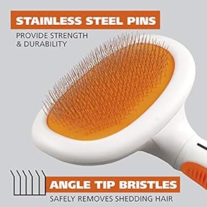 Wahlpremiumlargepetslickerbrushwithergronomicrubbergripsforcomfortablebrushingofdogsandcatsmodel858407  Cucciolini Doodles   cucciolini doodles