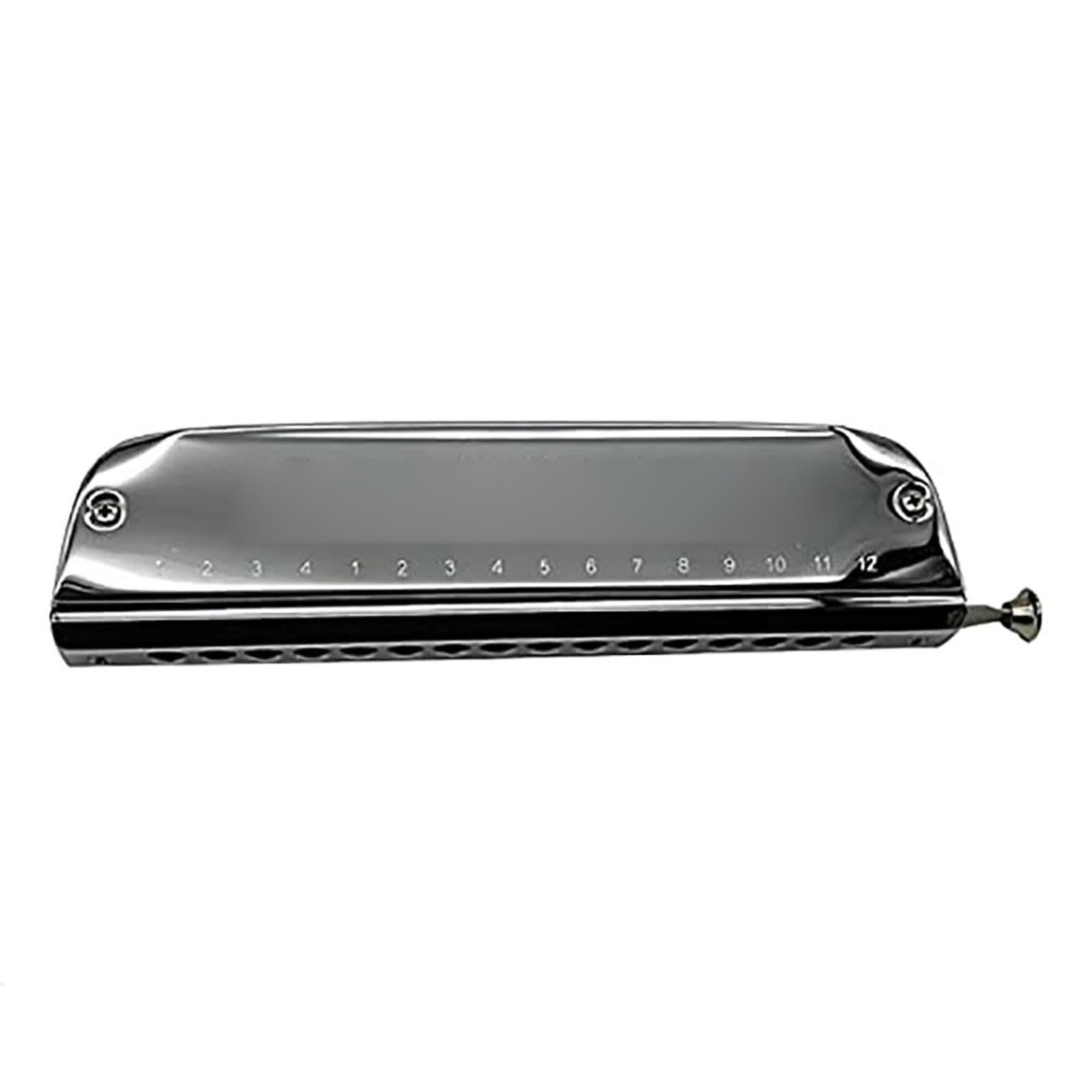 Armonica Blues Armonica Cromatica C Chiave 16 Fori 64 Toni | Chiave C armonica cromatica, armonica a bocca professionale a 16 fori e 64 toni(Boat shape)