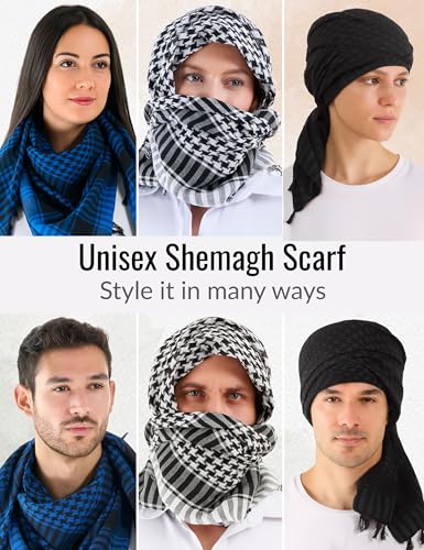 Image of Desert Shemagh Scarf - Stylish & Versatile Fashion Scarf for Men & Women