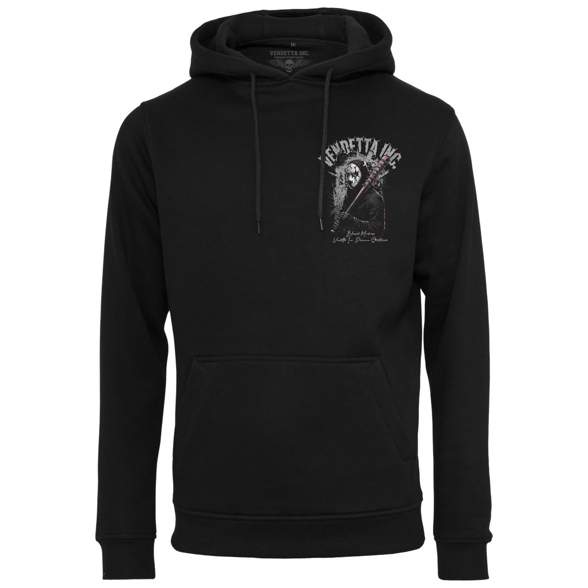 Vendetta Inc. Herren Kapuzenpullover Masks Men schwarz VD-4085 Hoodie M - 5XL